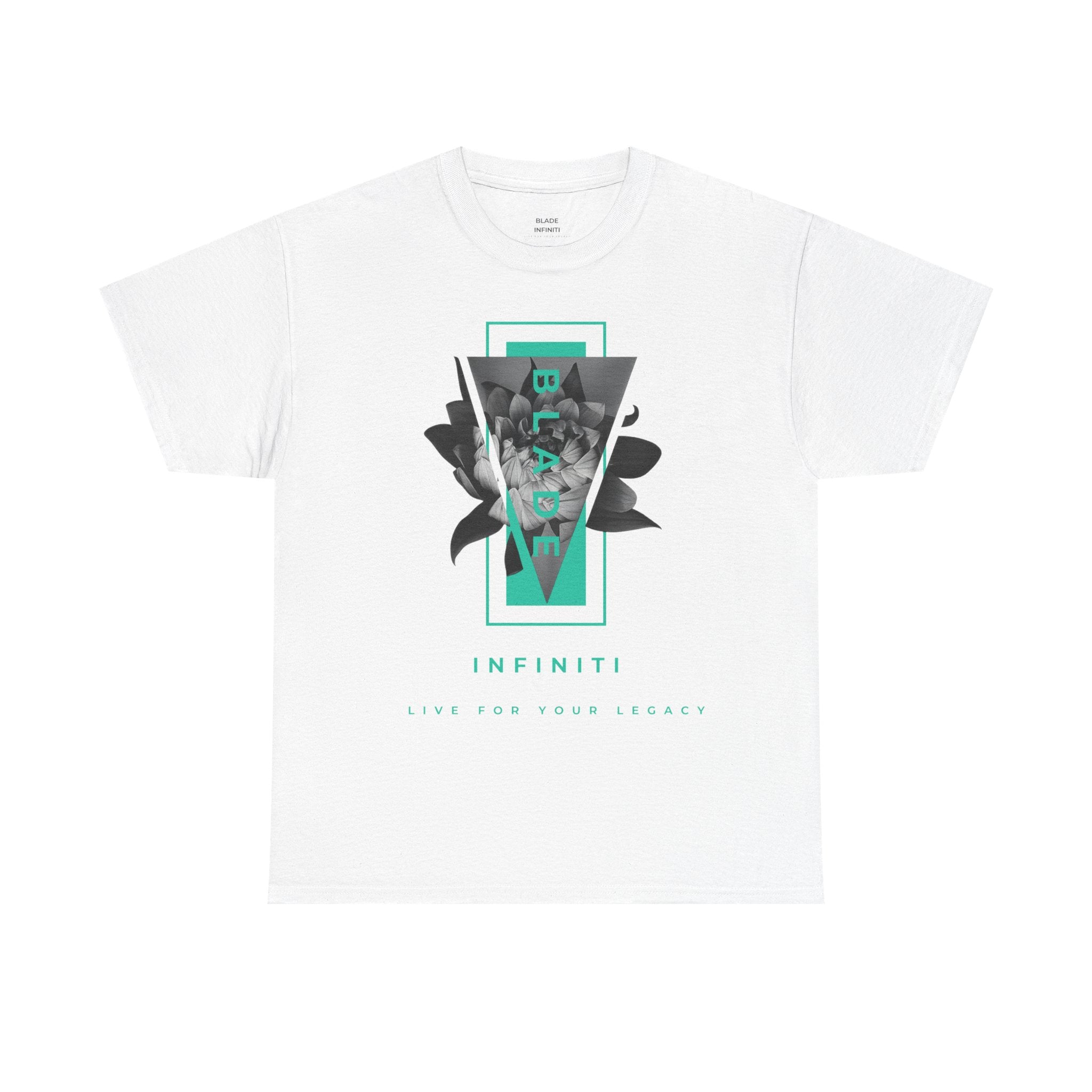 Flora Essence Aqua Teal TX Floral T-Shirt
