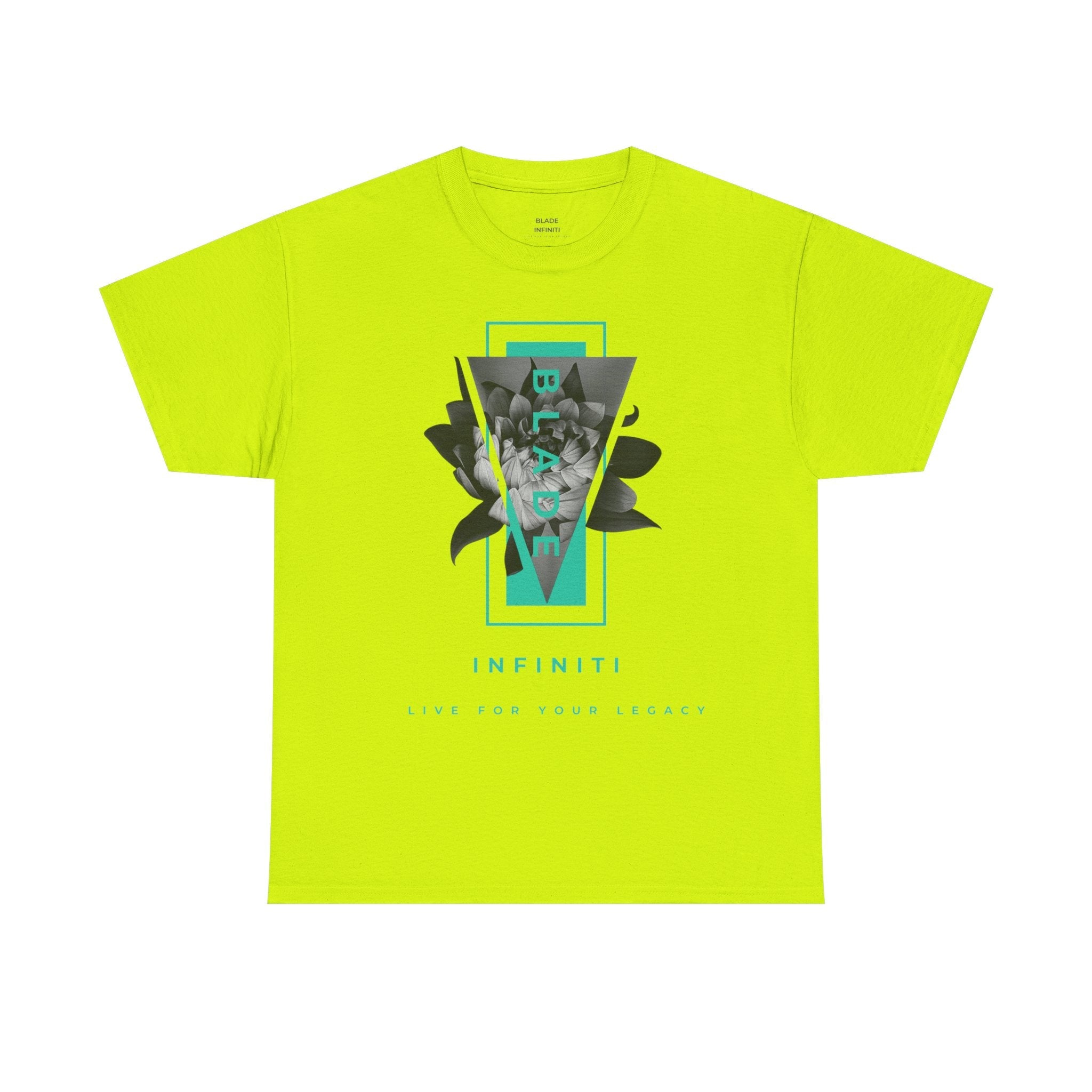Flora Essence Aqua Teal TX Floral T-Shirt