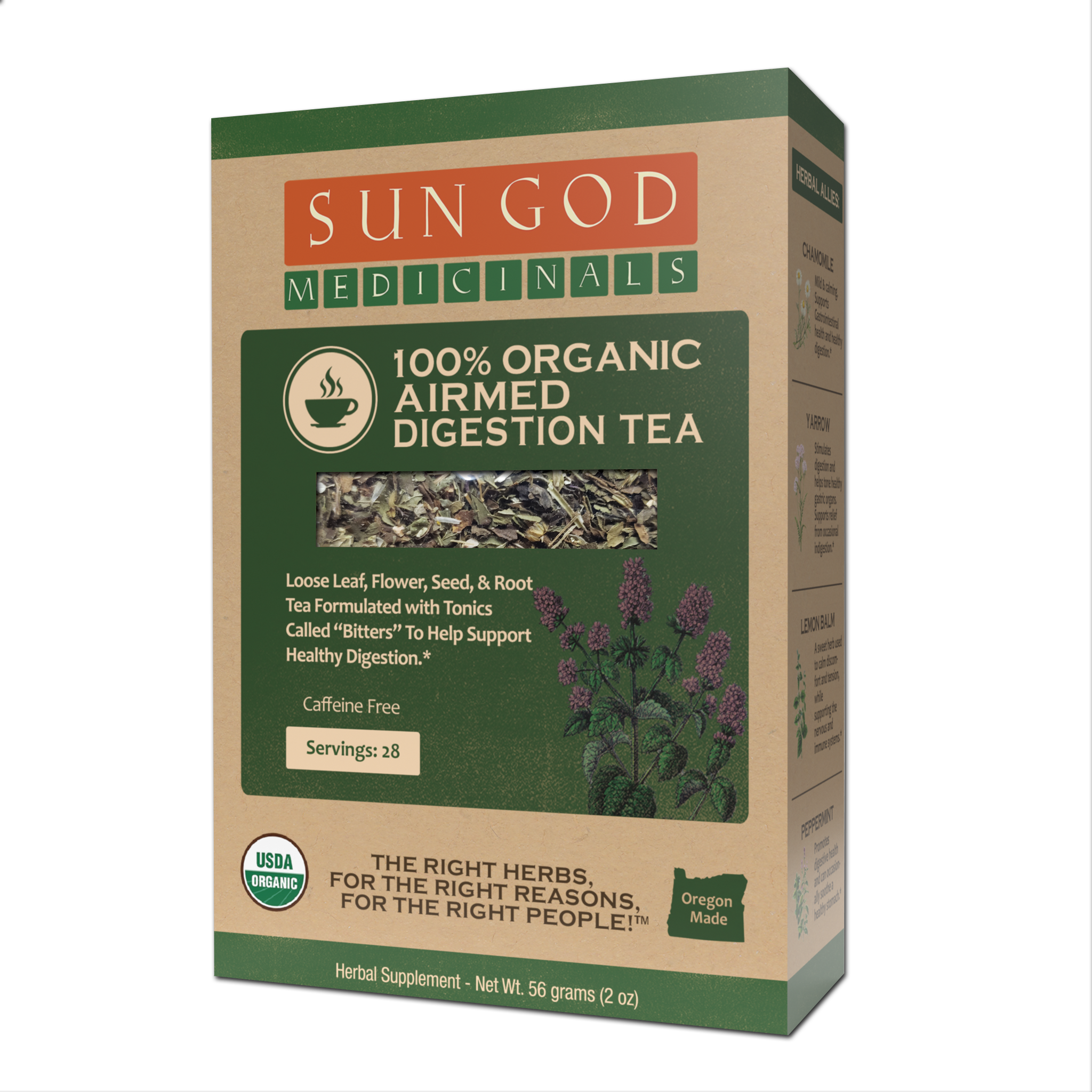Airmed Digestion Organic Herbal Tea