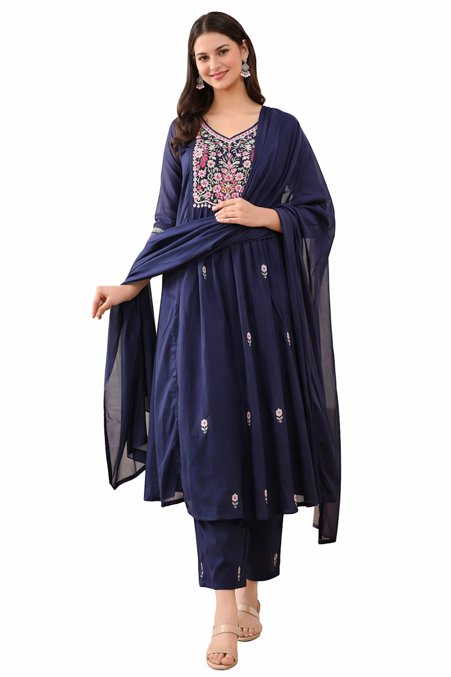 Party Wear Kurta Set